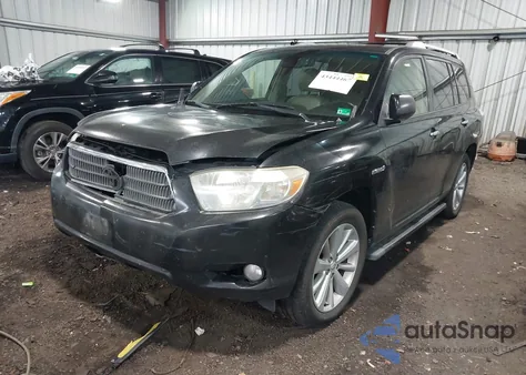 2009 Toyota Highlander Hybrid Limited z USA, uszkodzony, nr VIN JTEEW44A392035661